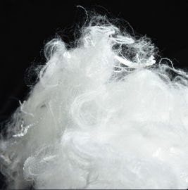 Microfiber White Down Like Siliconized Polyester Staple Fiber Virgin 100%