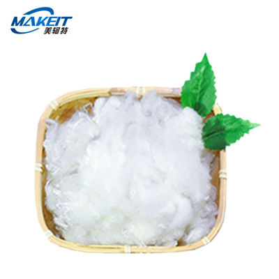 Non Siliconized 2D 51mm Nonwoven Fabric Polyester Staple Fiber Anti Pilling