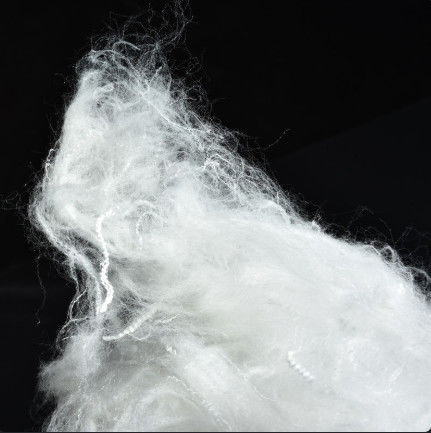 Microfiber White Down Like Siliconized Polyester Staple Fiber Virgin 100%